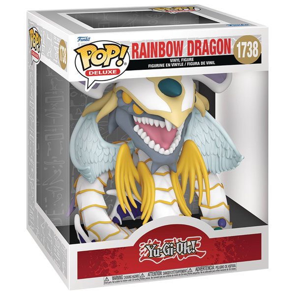 Funko POP #1738 Deluxe Yu-Gi-Oh! Rainbow Dragon Figure